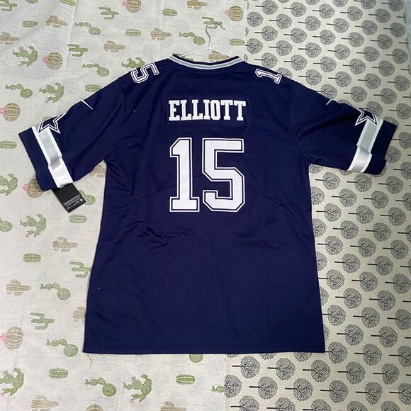 New England Patriots Ezekiel Elliott Nike #15 Jersey NFL - Picture 6 of 7